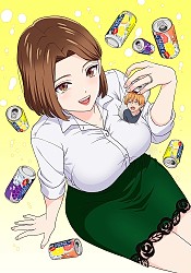 Hitozuma no Kuchibiru wa Kan Chuuhai no Aji ga Shite