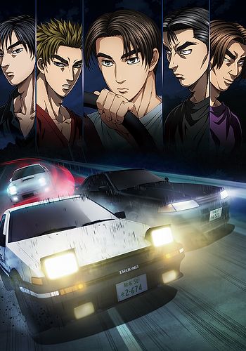 Initial D Anime Takumi Fujiwara Car Poster – Apparel By Enemy