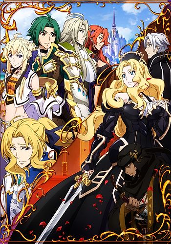 Record Of Grancrest War/Senki Complete Series 1-24 English Subtitle Ship  FromUSA