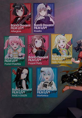 SoCal ConCom] Bang Dream! Film Live 2nd Stage @ Honey & Butter – Scarlet  Rhapsody