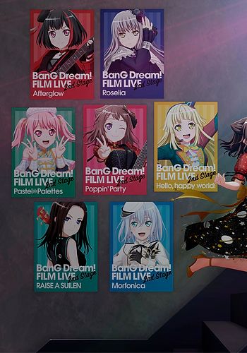 SoCal ConCom] Bang Dream! Film Live 2nd Stage @ Honey & Butter – Scarlet  Rhapsody