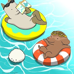 Marine Day Illustration