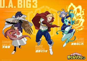 U.A. Big 3 Character Visual