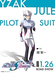 Pilot Suit Character Visual (Yzak Jule)