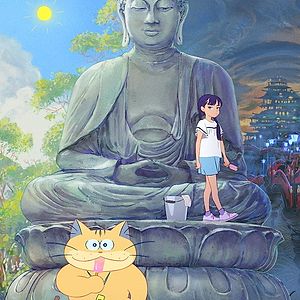 "Ghost Cat Anzu" rotoscoped anime film reveals new visual, trailer, July 19 Japan debut