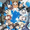 "Strike Witches: 501-butai Hasshin Shimasu!" (Strike Witches: 501st Unit, Taking Off!) TV anime listed with 12 episodes between two Blu-ray/DVD volumes
