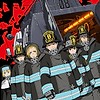 "Fire Force" TV anime listed with 24 episodes across seven Blu-ray & DVD volumes