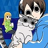 "Nights with a Cat" short-form TV anime releases key visual & PV